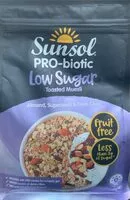 चीनी की मात्रा Low Sugar Toasted Museli Almond, Superseed & Dark Choc