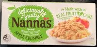 Zuckermenge drin Apple crumble