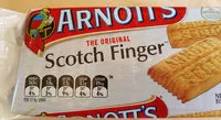 Sokerin määrä sisällä Arnott's Original Scotch Finger Biscuits