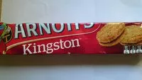 Sokerin määrä sisällä Arnott's Kingston Biscuits 200G