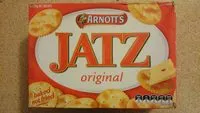 Sokerin määrä sisällä Jatz original
