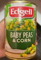 चीनी की मात्रा Baby peas and corn