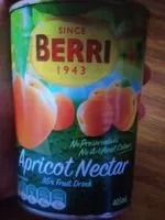 Sugar and nutrients in Berri