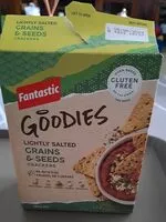 Suhkru kogus sees Goodies grains & seeds crackers