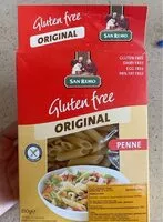 Jumlah gula yang masuk Pasta gluten free