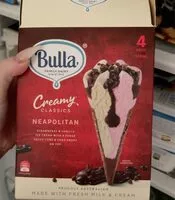 İçindeki şeker miktarı Neopolitan Icecream