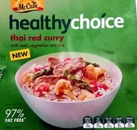 Количество сахара в Healthy Choice Thai Red Curry