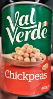 Количество сахара в Chickpeas