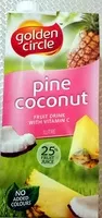 Amount of sugar in Golden Circle Pine Coconut - 1L