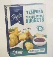 İçindeki şeker miktarı Steggles tempura chicken breast nuggets 400g