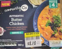 含糖量 Authentic Butter Chicken