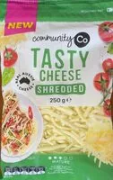 含糖量 Tasty cheese shredded