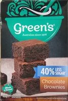 Sokerin määrä sisällä 40% less sugar brownies