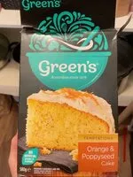 Sokerin määrä sisällä orange & poppy seed cake