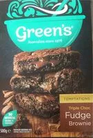 Sokerin määrä sisällä Triple Choc Fudge Brownie