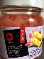 Zuckermenge drin Pickled ginger