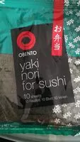 Zuckermenge drin Yaki Nori for Sushi Sheets