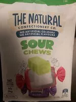 入っている砂糖の量 Sour Chews