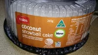 Coconut snowball cake