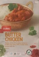 Amount of sugar in Butter chicken