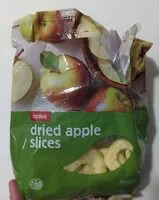 Cantidad de azúcar en Dried Apple Slices