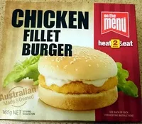 Chicken fillet burger