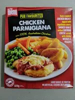 入っている砂糖の量 Chicken Parmigiana