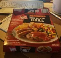 入っている砂糖の量 Bbq mixed grill