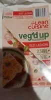 Jumlah gula yang masuk Beef lasagne