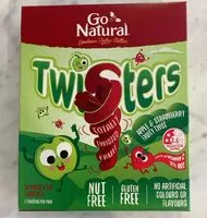 Cantidad de azúcar en Go Natural Twisters