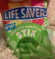 Количество сахара в Green apple sherbet fiz stix
