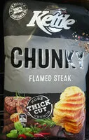 入っている砂糖の量 Chunky Flamed Steak Thick Cut Chips