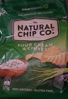 中的糖分和营养成分 The natural chips co