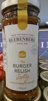 Количество сахара в Burger relish - 260 grammes