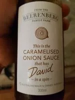 Количество сахара в Caramelised Onion Sauce