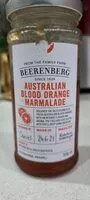 含糖量 Australian Blood Orange Marmalade