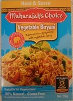 Количество сахара в Vegetable Biryani