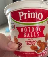 Jumlah gula yang masuk Hotdog Balls with Tomato Sauce