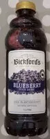 चीनी की मात्रा Blueberry Juice Drink