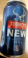 中的糖分和营养成分 Tooheys