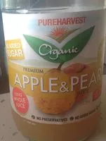 入っている砂糖の量 Organic Premium Apple & Pear Juice