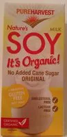 Cantidad de azúcar en Organic Nature's Soy Milk No Added Caned Sugar Original