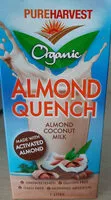 入っている砂糖の量 Almond coconut quench milk