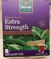 Cantidad de azúcar en Extra Strength Tea