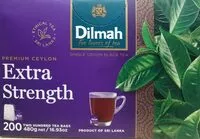 Cantidad de azúcar en Extra strength