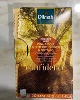 Cantidad de azúcar en Rooibos with cinnamon ginger nutmeg