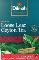 Cantidad de azúcar en Dilmah Loose Leaf Ceylon Tea