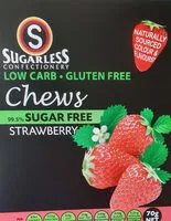 Sucre et nutriments contenus dans Sugarless