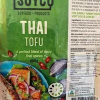 入っている砂糖の量 Thai Tofu