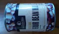 Количество сахара в Italian four bean mix